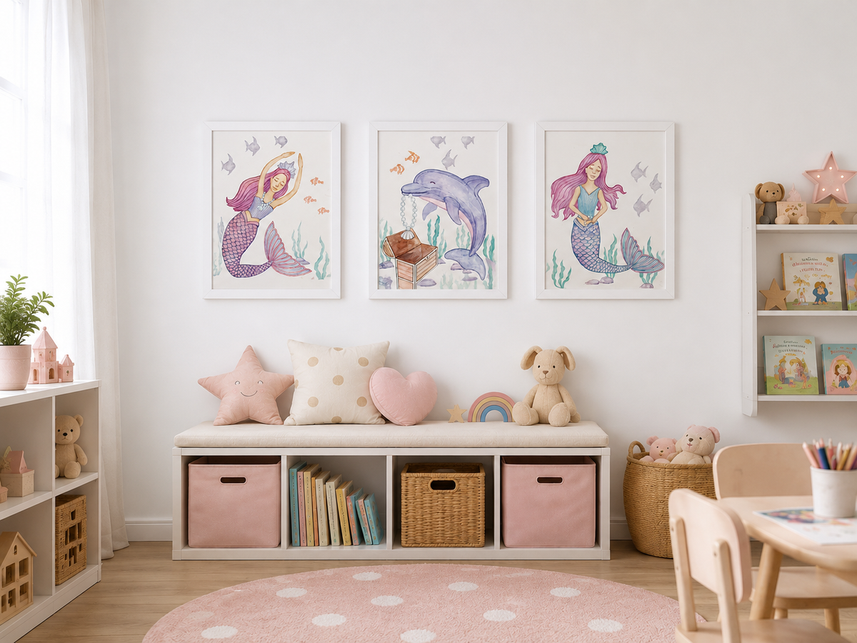 Watercolor Nursery Posters