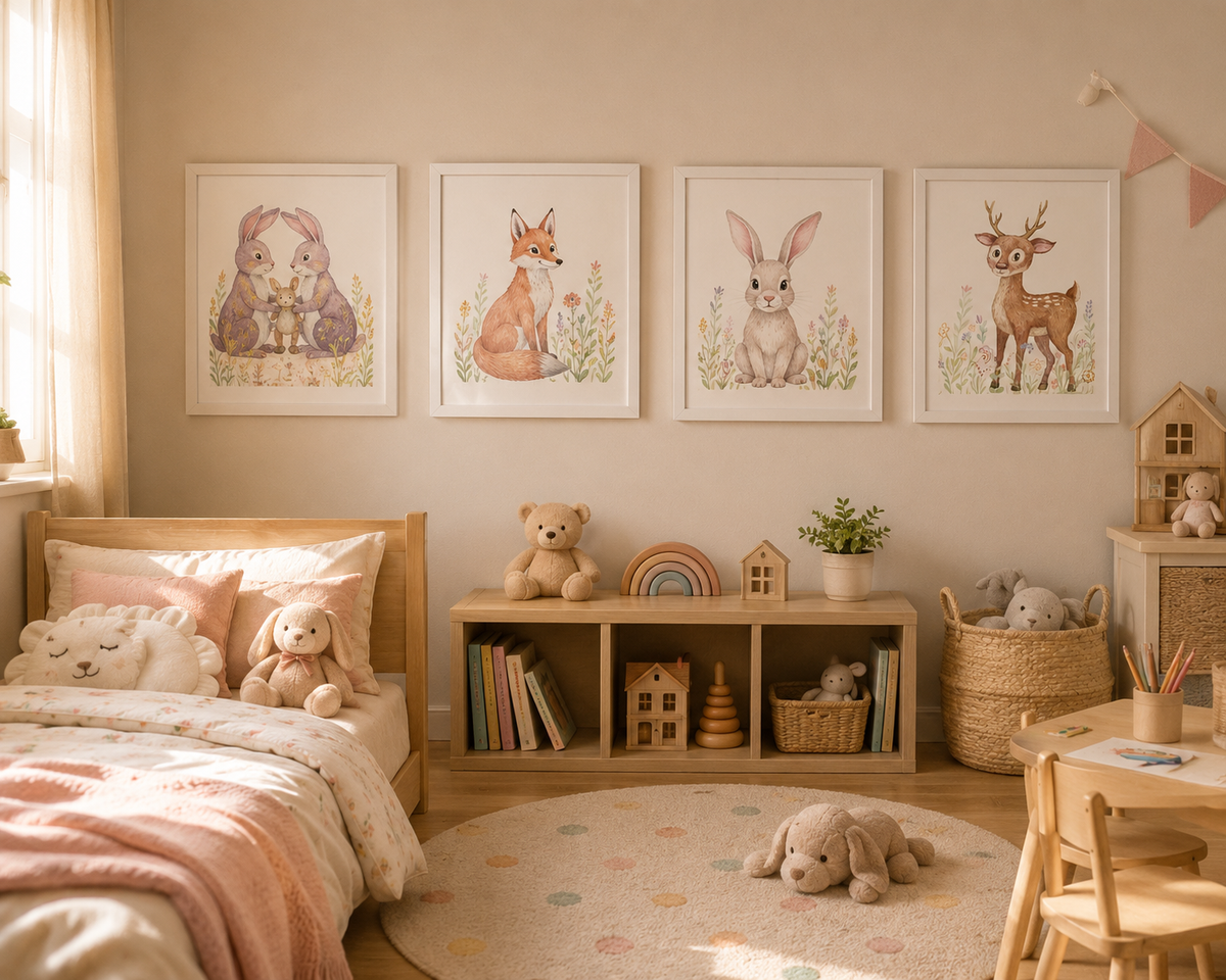 Watercolor Nursery Posters