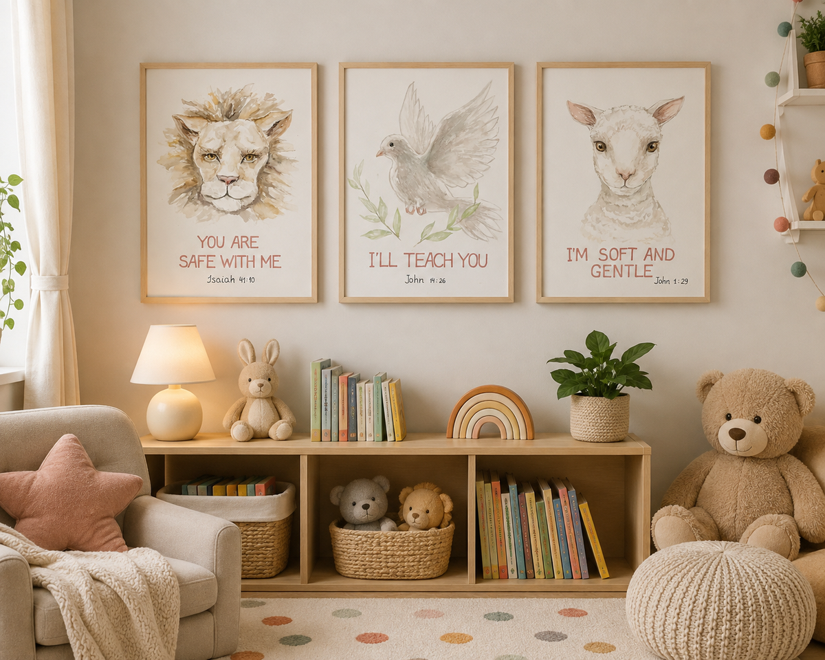 Watercolor Nursery Posters