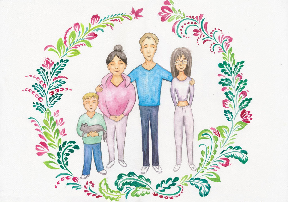 Watercolor Portraits