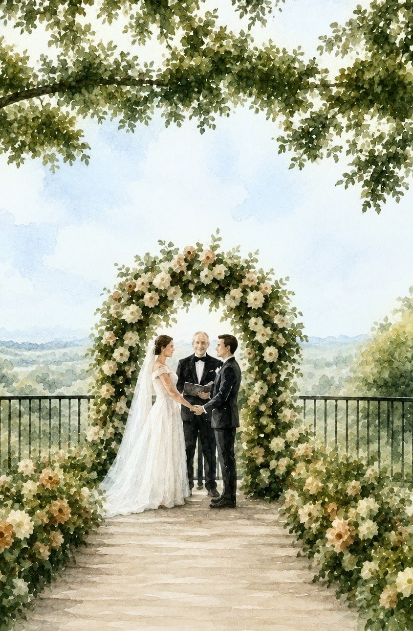 Wedding Portraits – Watercolor, Oil & Acrylic